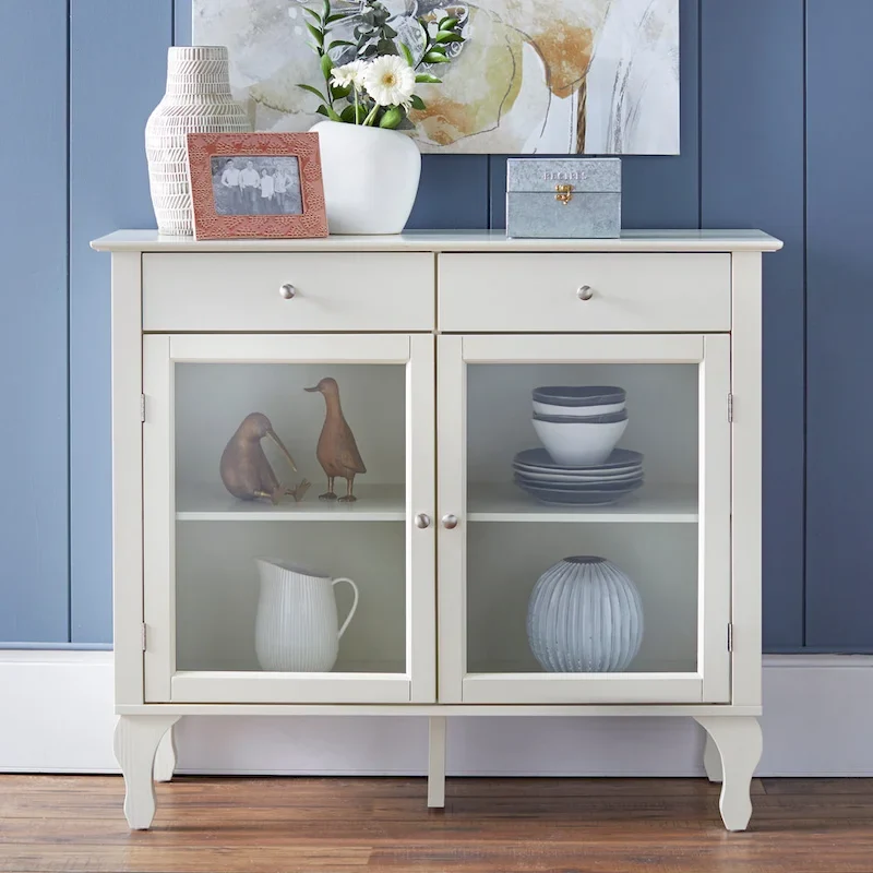 Glass Front Buffet/Sideboard