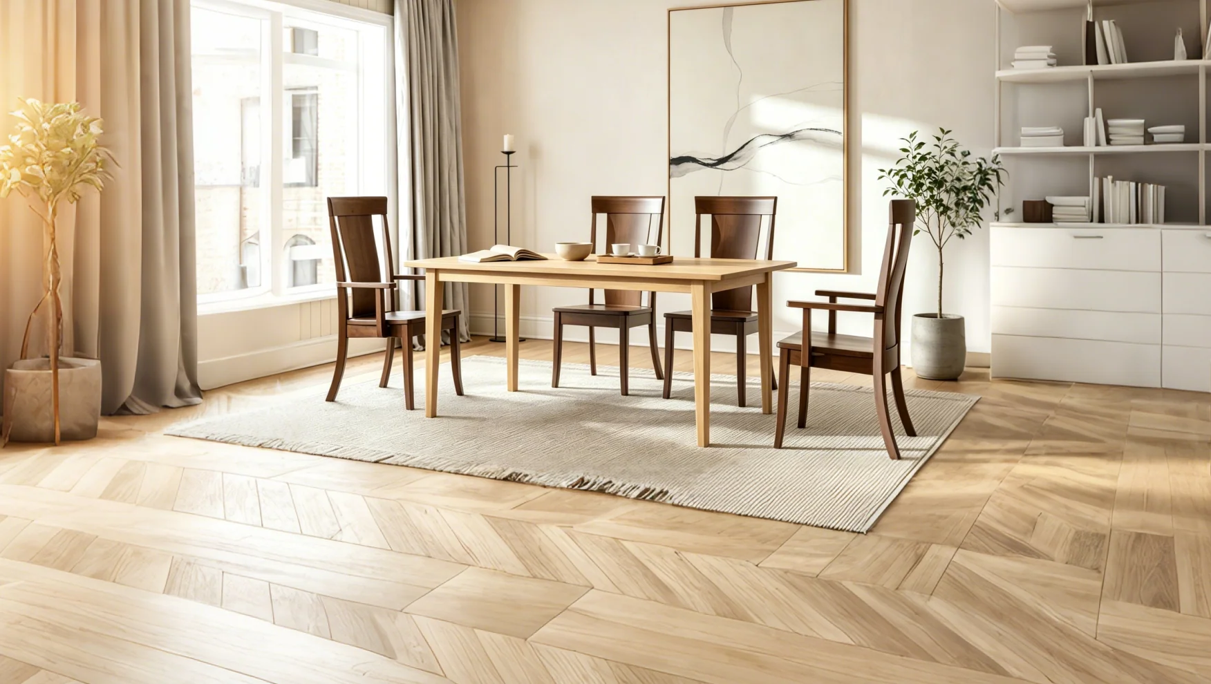 Rectangle Dining Table Oak
