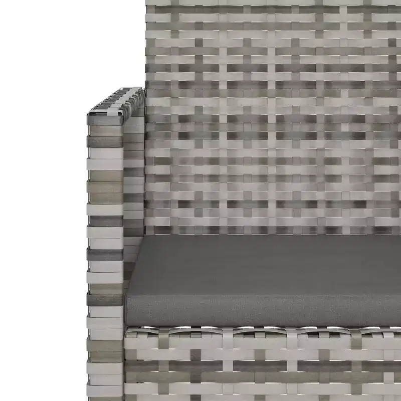 vidaXL Patio Bench Durable Garden Bench Rectangular Modern