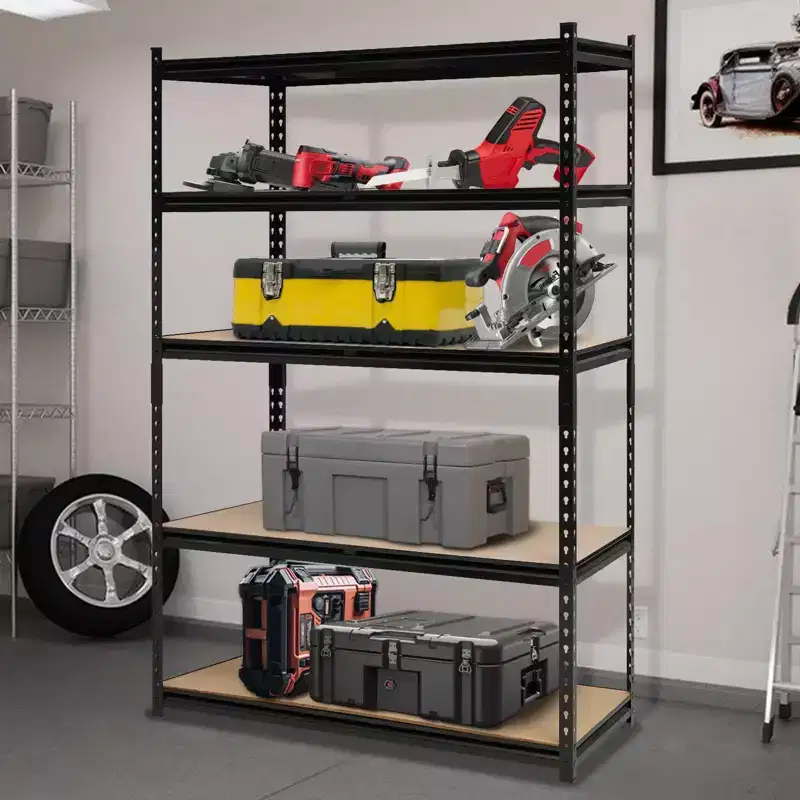 Garage Storage Shelves, Shelving Heavy Duty Metal Adjustable Garage Shelves, 5-Tier Adjustable Shelving, Metal Storage Utility Racks for Warehouse
