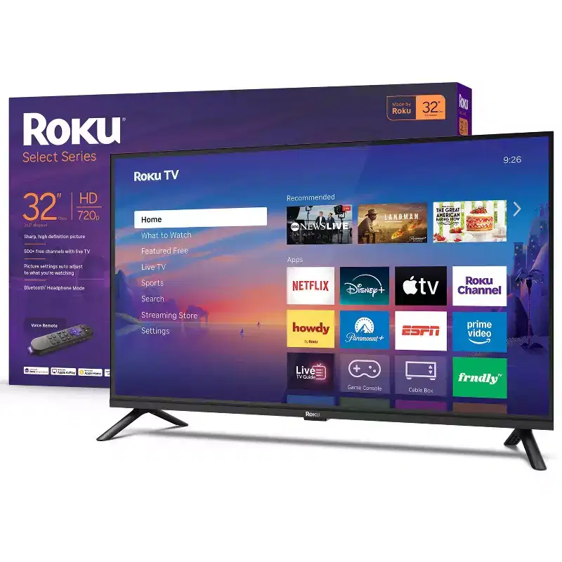 Roku 32 Select Series 720p HD Smart Roku TV with Roku TV Remote