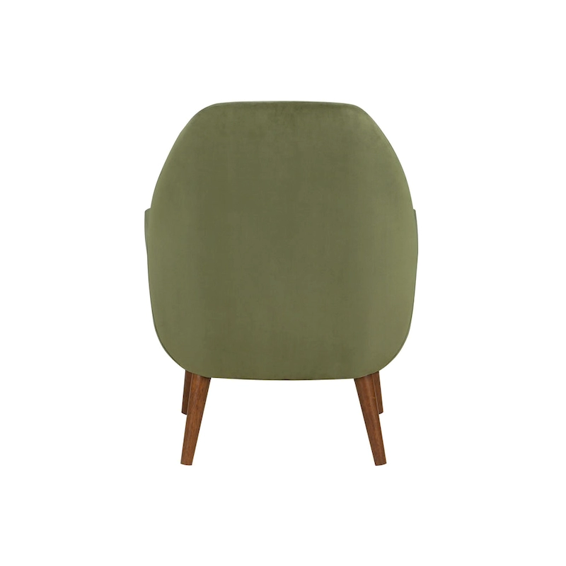 Mid-Century Velvet Arm Chair