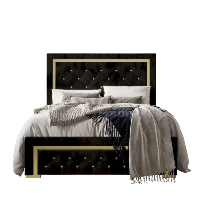 Deena Panel Bed