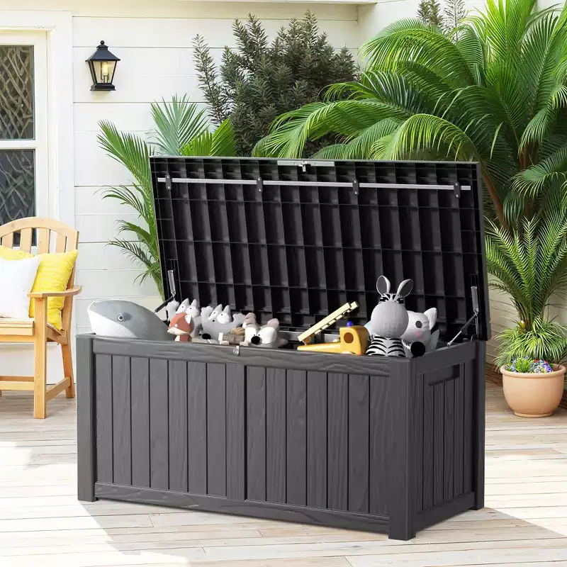450L/120Gal military-grade dual-hinged storage box, steel skeleton anti-collision cockpit, modular quick-loading system