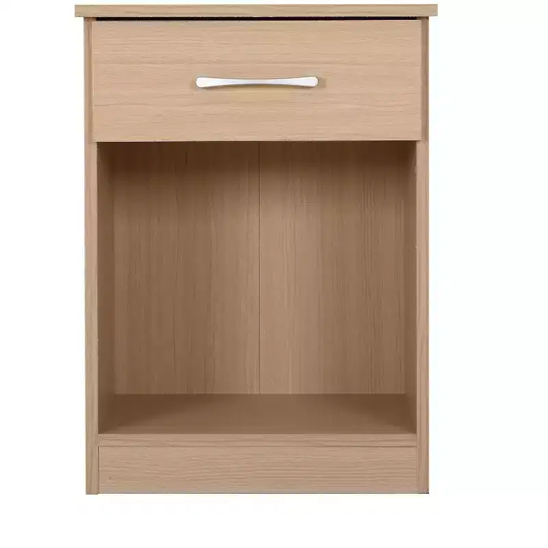 Passion Furniture Lindsey 1-Drawer Nightstand (24 in. H x 18 in. W x 16 in. D)