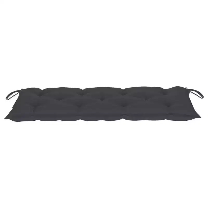 vidaXL Garden Bench Bamboo Medium Foldable Garden Bench Rectangular