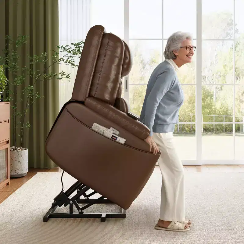 Power Lift Recliner Chair with TPU Frame & Polyester Cushion