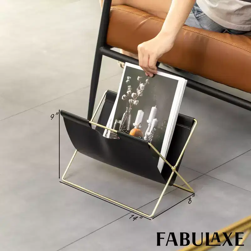 Fabulaxe Magazine Holder and Rack for Desktop, Home Office, Living Room, Waiting Areas, Magazines, Books, Newspapers and Other Reading Materials 14