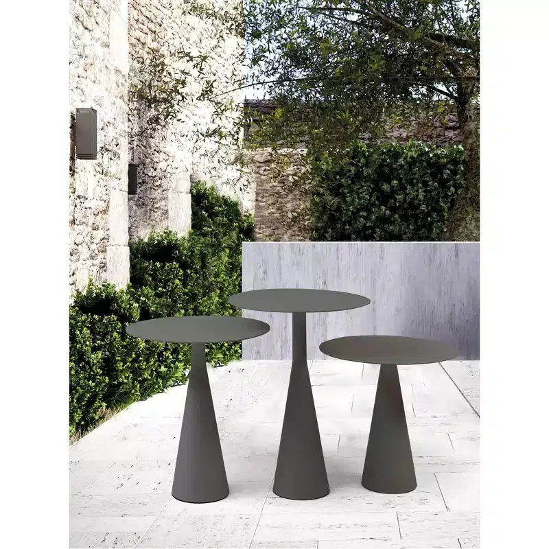HomeStock Rectangle Aluminum Table Top End Table 1 -piece