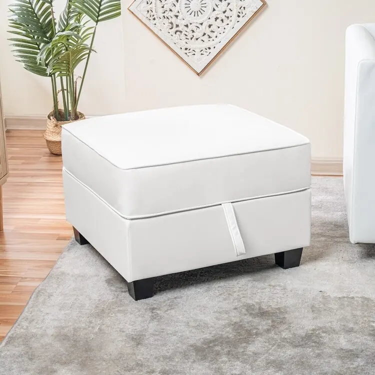 Modern DIY Convertible Modular Sectional Ultimate Sofa Collection - Optional Ottoman Middle and Armrest Modules