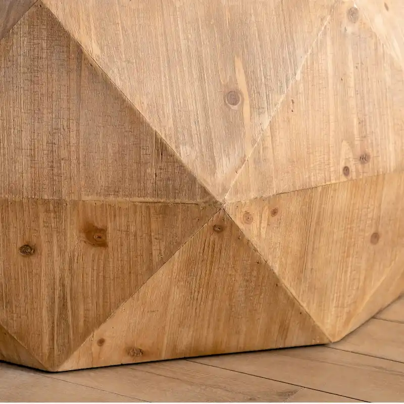 Three-dimensional Embossed Pattern Design American Retro Style Coffee Table