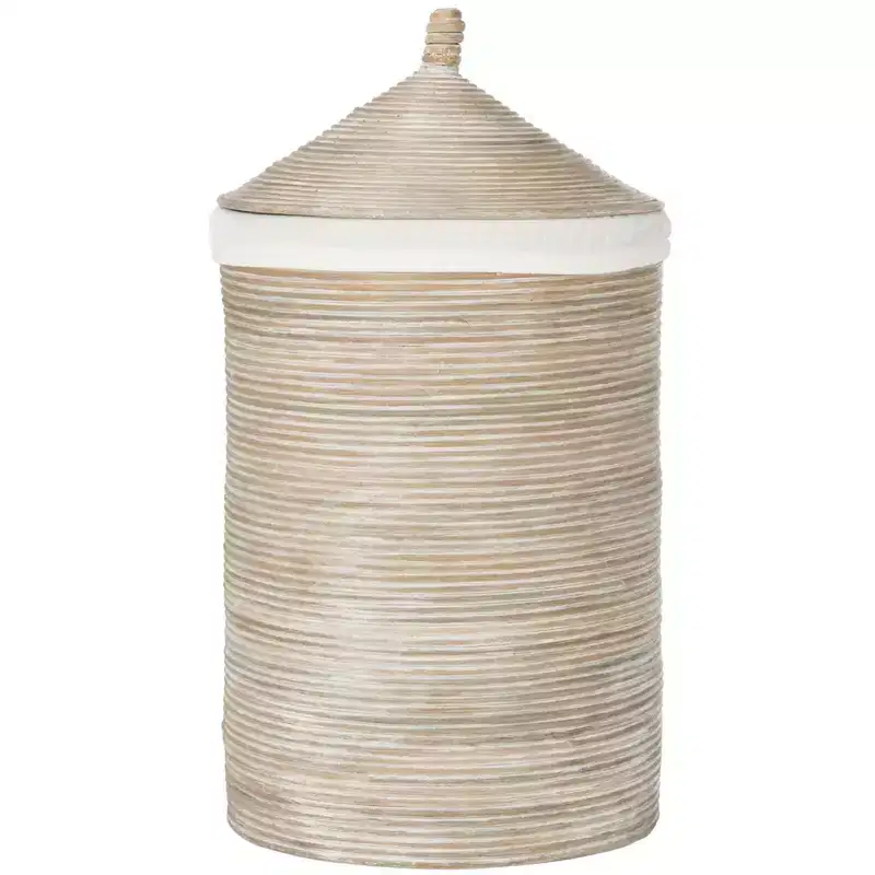 Wellington Laundry Basket With Liner - HAC6501 - Safavieh