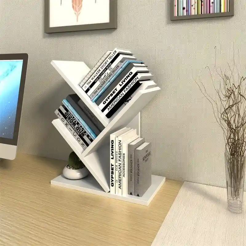 5-Tier Desktop Bookshelf