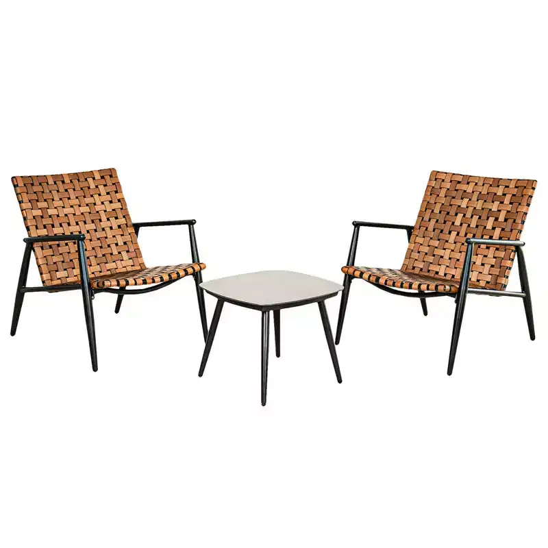 GRANDPATIO 2 - Person Outdoor Wicker Seating Group