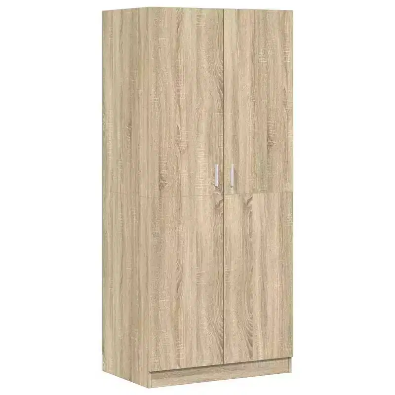 Compact Engineered Wood Wardrobe