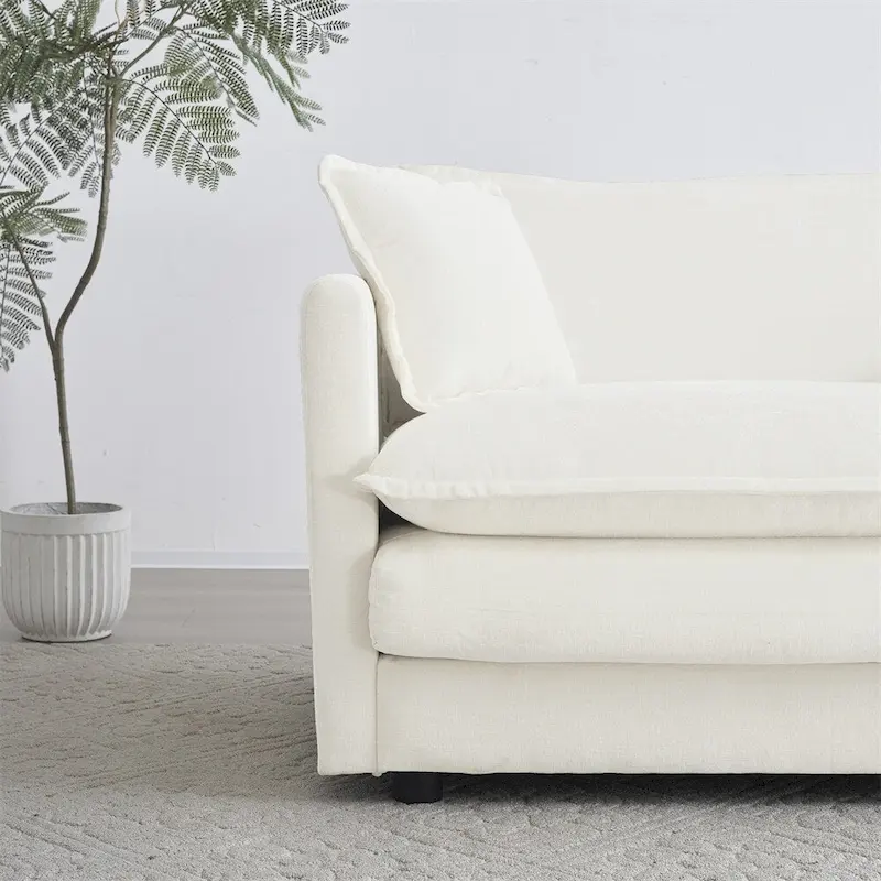 2 - Piece Living Room Set , 2 Pieces Upholstered Loveseat and Couch