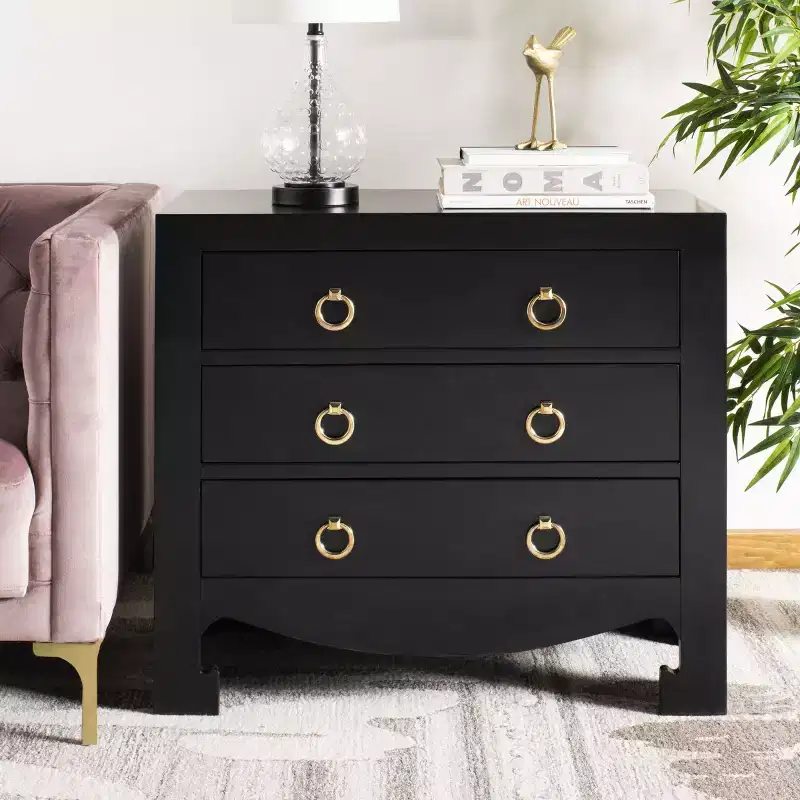 Dion 3 Drawer Chest - CHS6411 - Safavieh