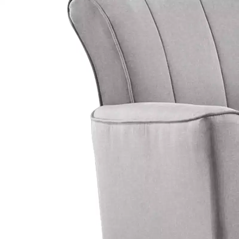 34.25" Denzell Active Sitting Chair Light Gray Linen - Acme Furniture