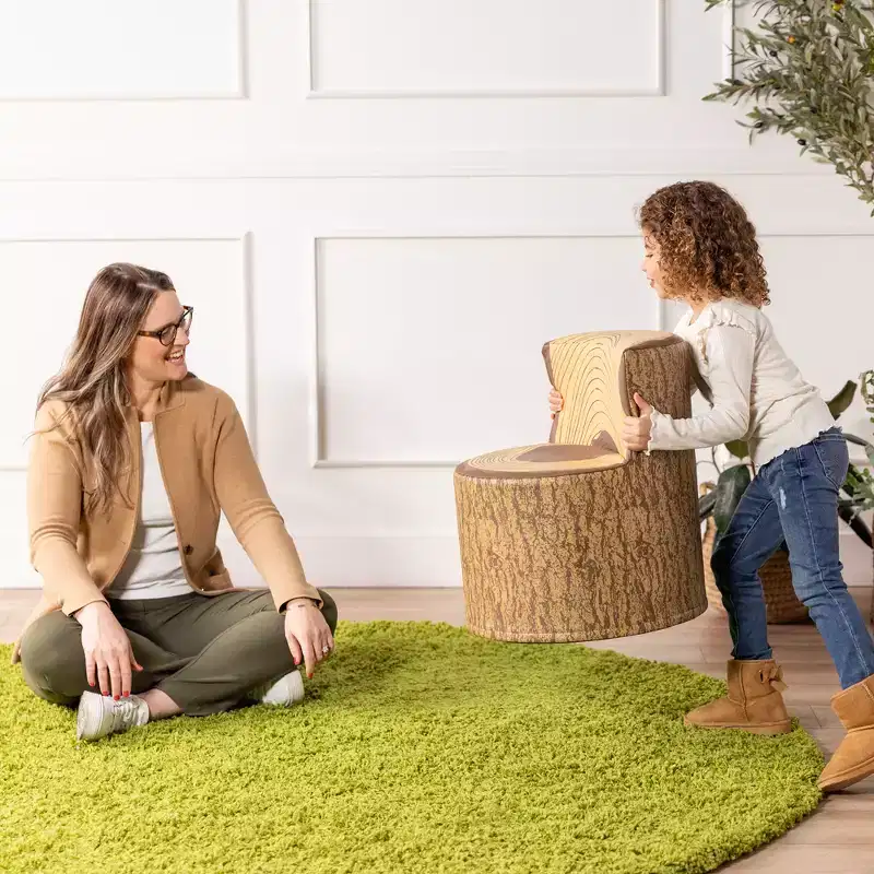 SoftZone Tree Log Chair