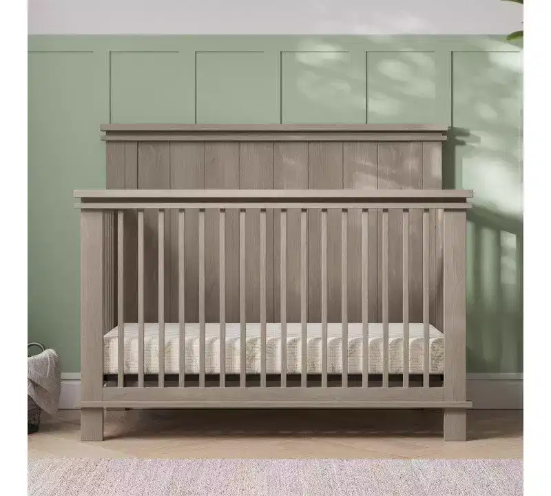 Child Craft Denman Crib, Dresser and Chest Nursery Set, 3-Piece, Includes 4-in-1 Convertible Crib, Dresser and Chest