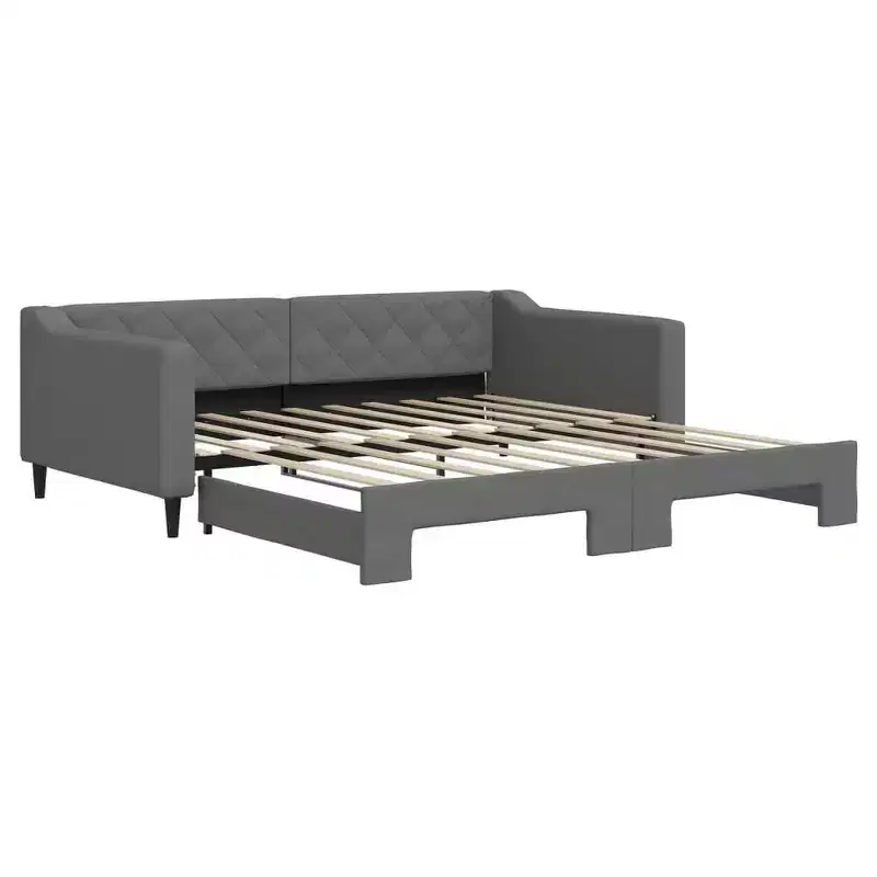 Daybed with Trundle - Dark Gray