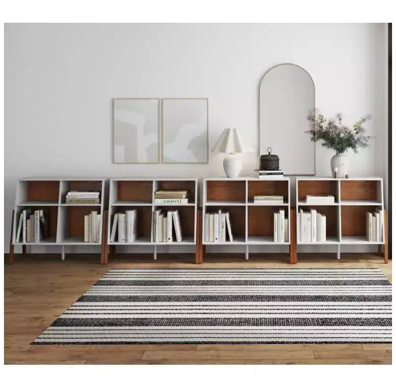 Nathan James Set of 4 Telos Cubby Console White
