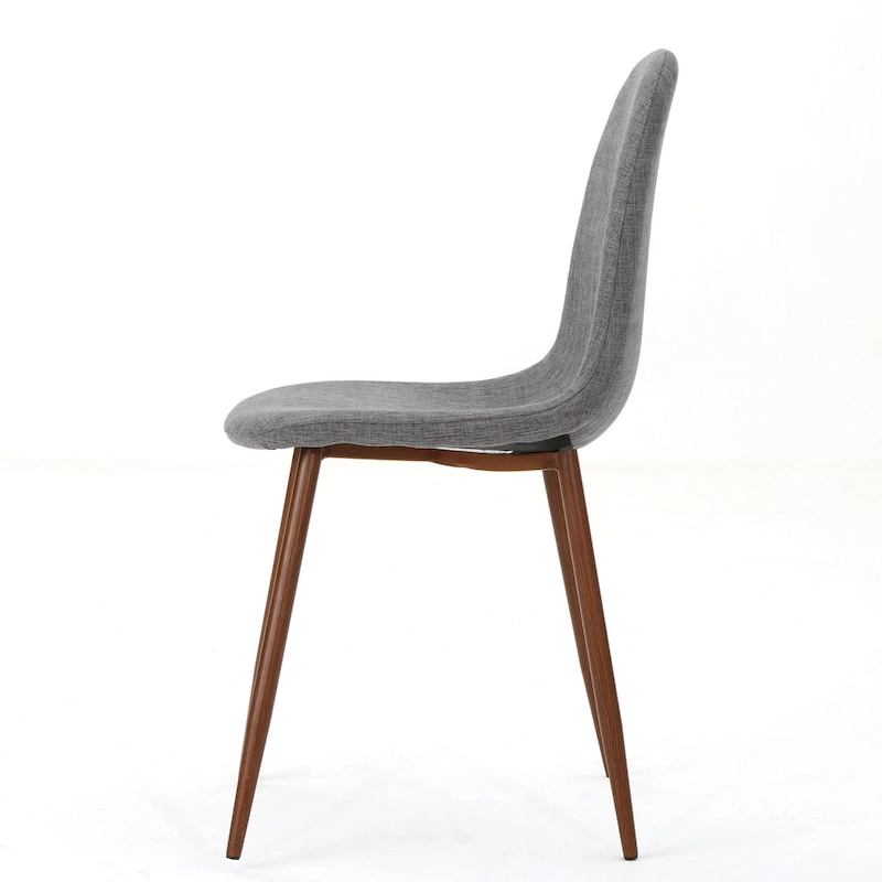 Raina Mid-century Upholstered Dining Chairs (Set of 2) by Christopher Knight Home