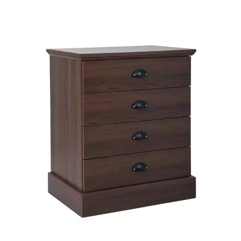 AndMakers 4-Drawer Wood Nightstand