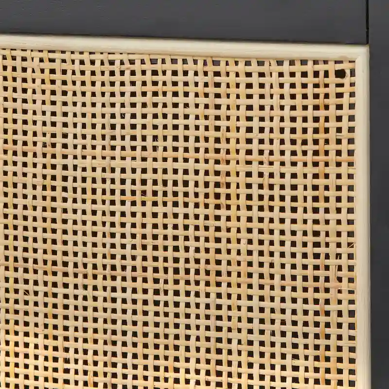 Rattan Buffet - 47.7 x 15.7 x 36