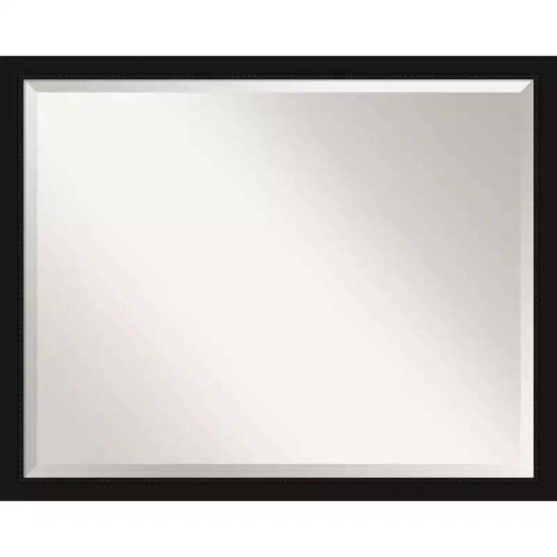 Polystyrene Rectangular Bathroom Wall Mirror 23.88''H x 29.88''W
