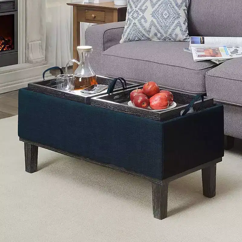 Breighton Home Designs4Comfort Brentwood Storage Ottoman