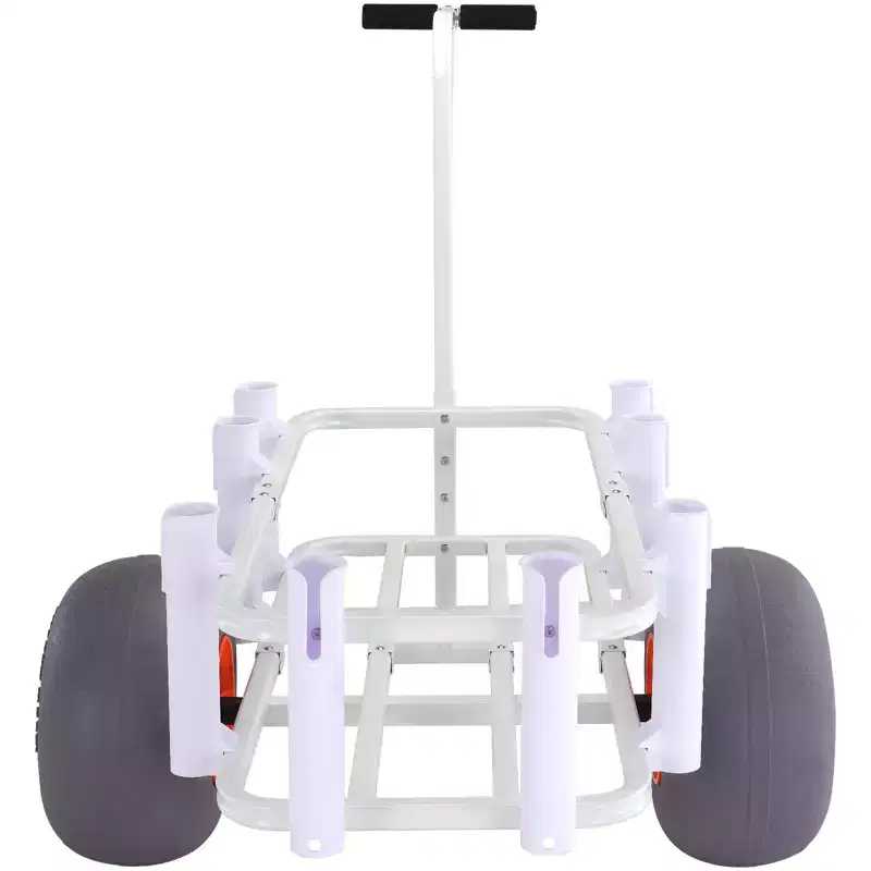 Aluminum Beach Fishing Cart with 13
