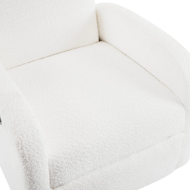 Christopher Knight Home 360 Swivel and Glider Boucle Recliner Chair