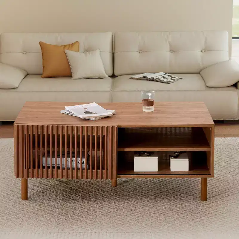 Modern Coffee Table with Storage - 44
