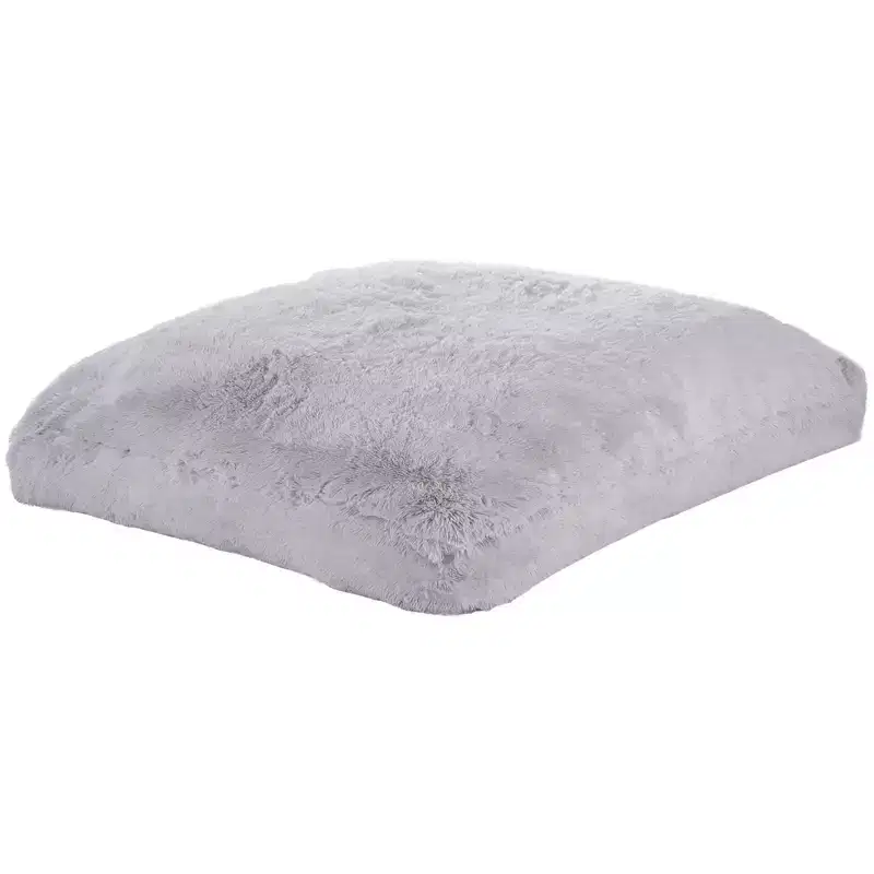 VEVOR Bean Bag Bed Chair, Convertible Chair from BeanBag to Lounge or Mattress, Bean Bag Chair Bed with Washable Cover for Adults, Grey(Queen Size)