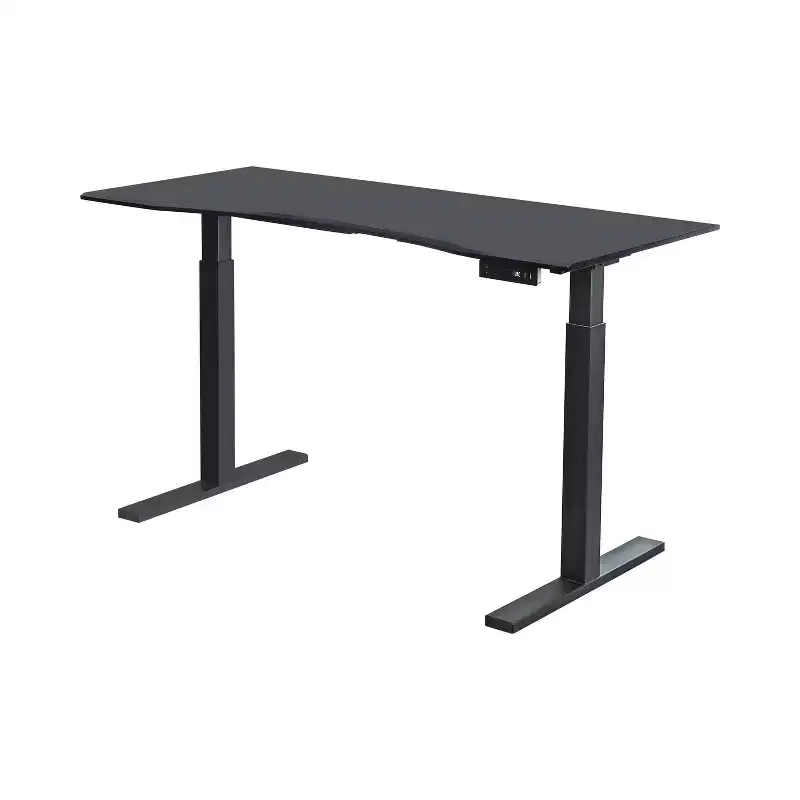 Baron Contemporary Adjustable Office Stand Up Table Large Black - HOMES: Inside + Out
