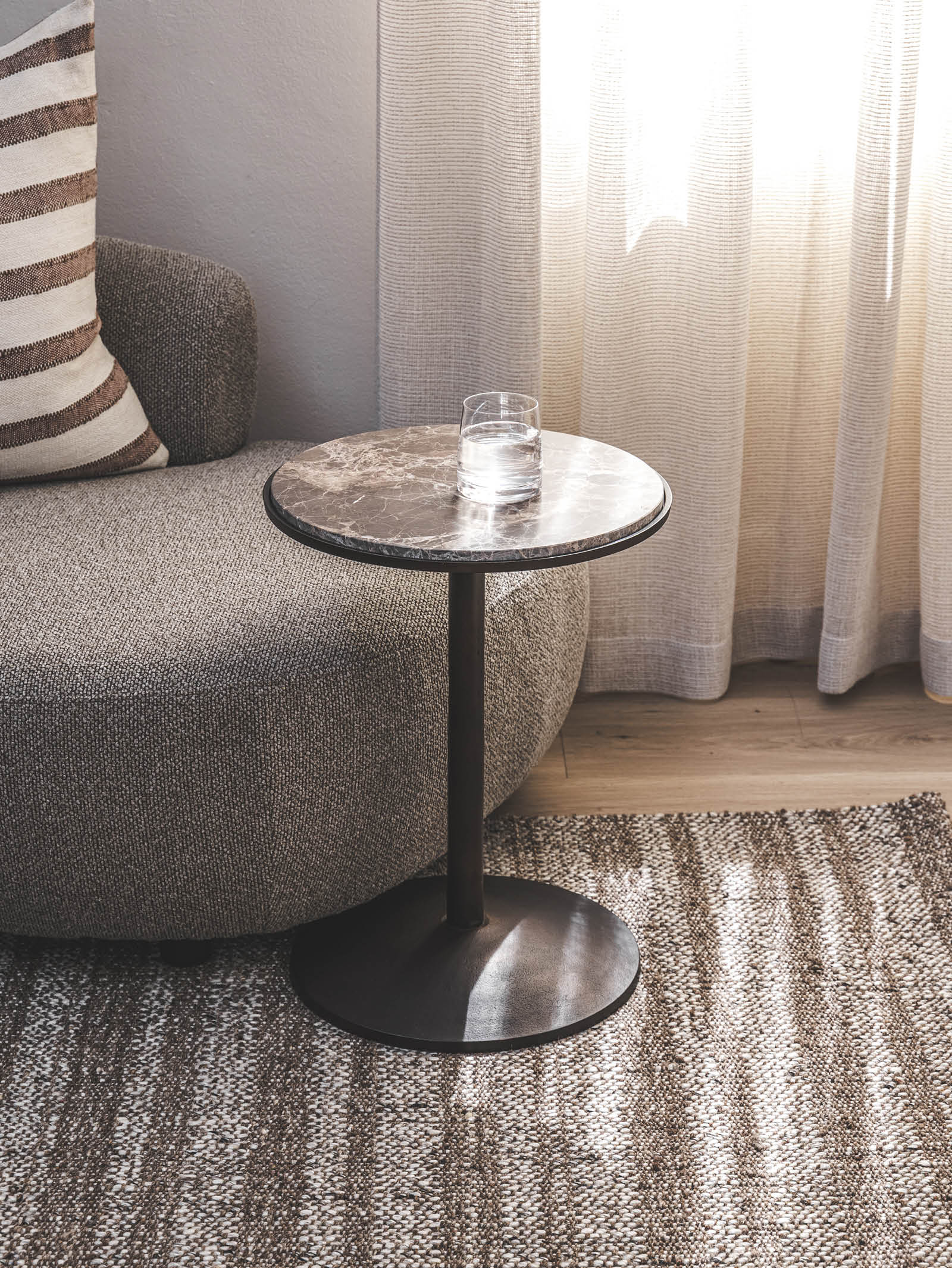 Aluminium Side Table for Patio