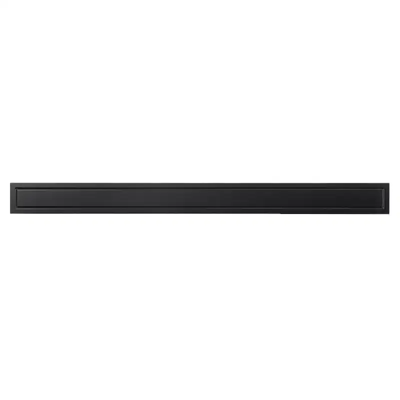 Modern Ember Lotta Wood Fireplace Mantel Shelf With Picture Frame Details