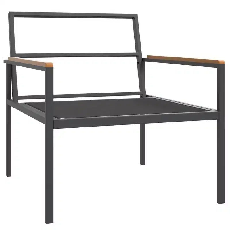vidaXL Garden Lounge Set Anthracite, Light Grey