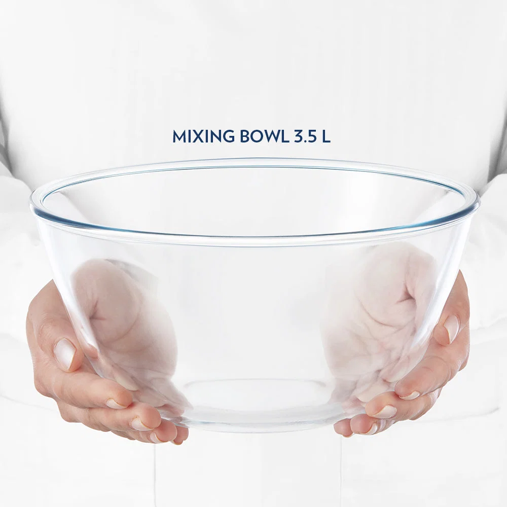 Mixing & Serving Glass Bowl 4.4L