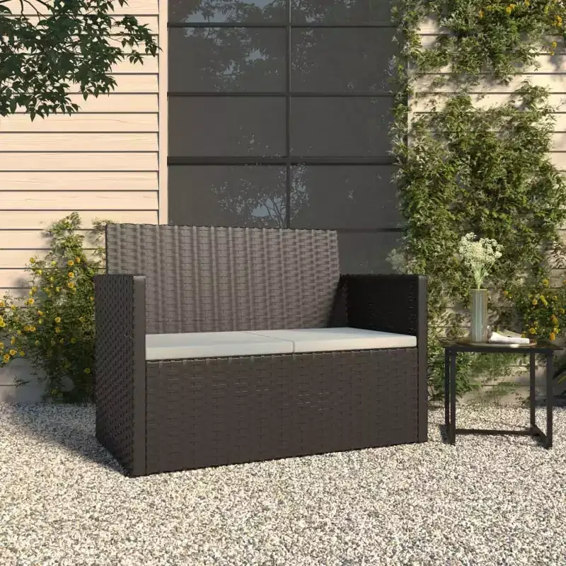 vidaXL Patio Bench Durable Garden Bench Rectangular Modern