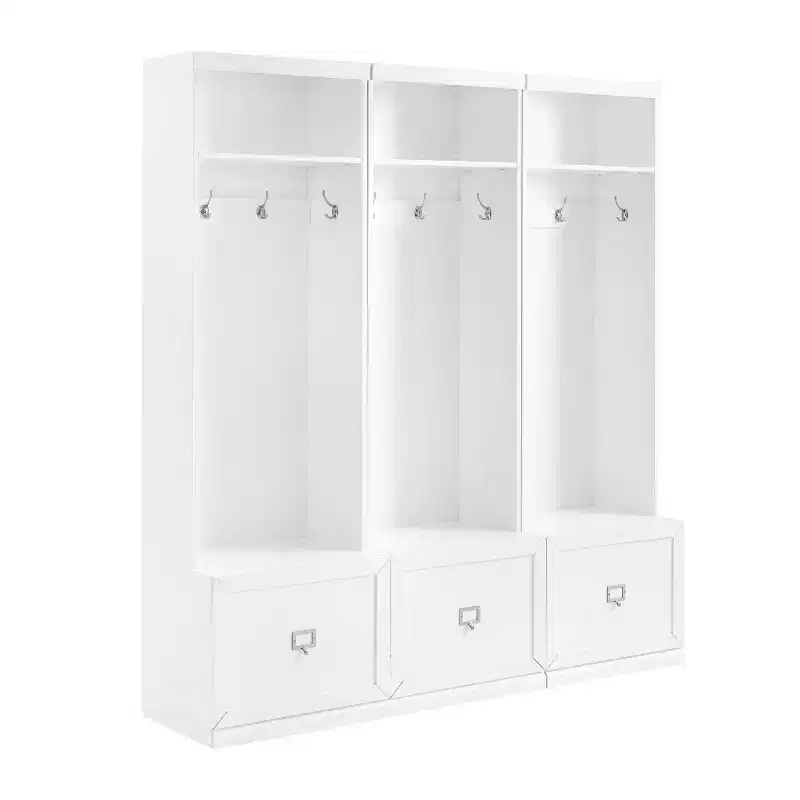 Harper 3 Piece Entryway Set with 3 Hall Trees - Crosley