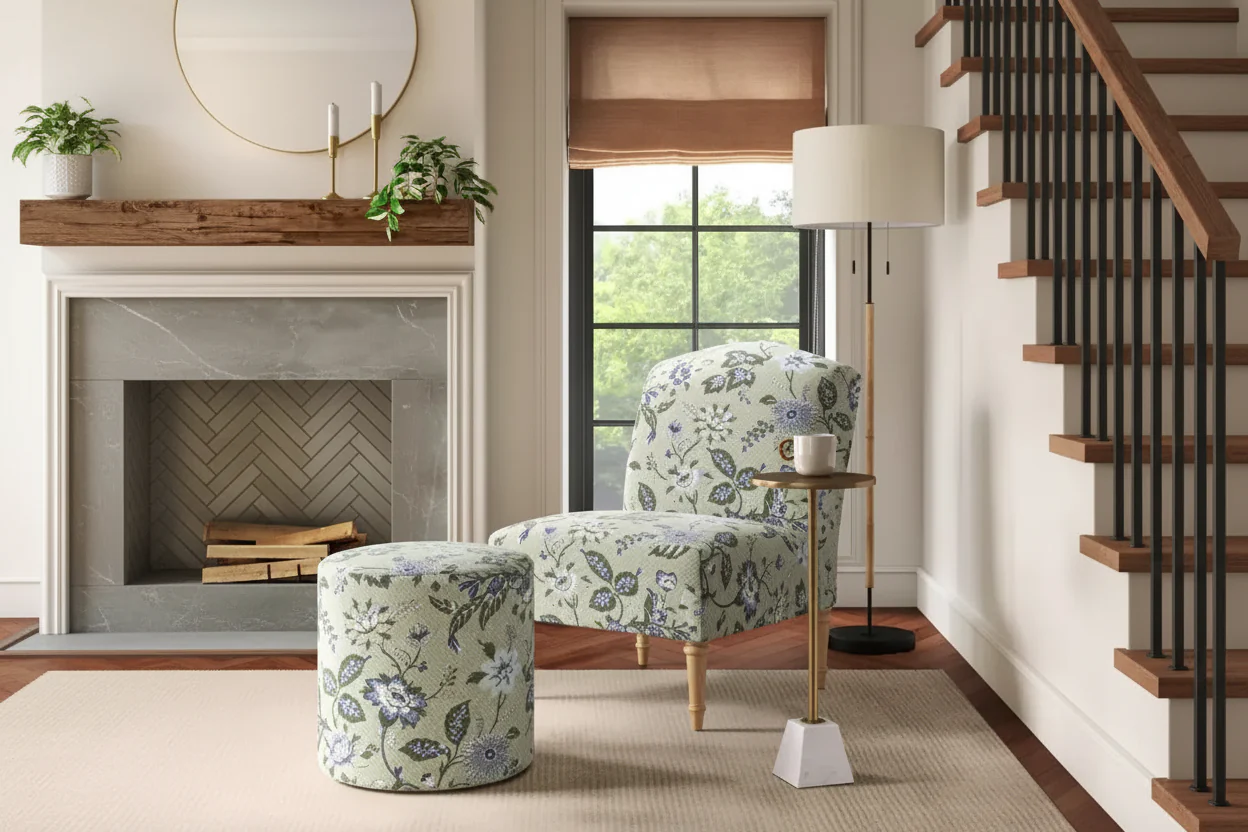 Upholstered Ottoman