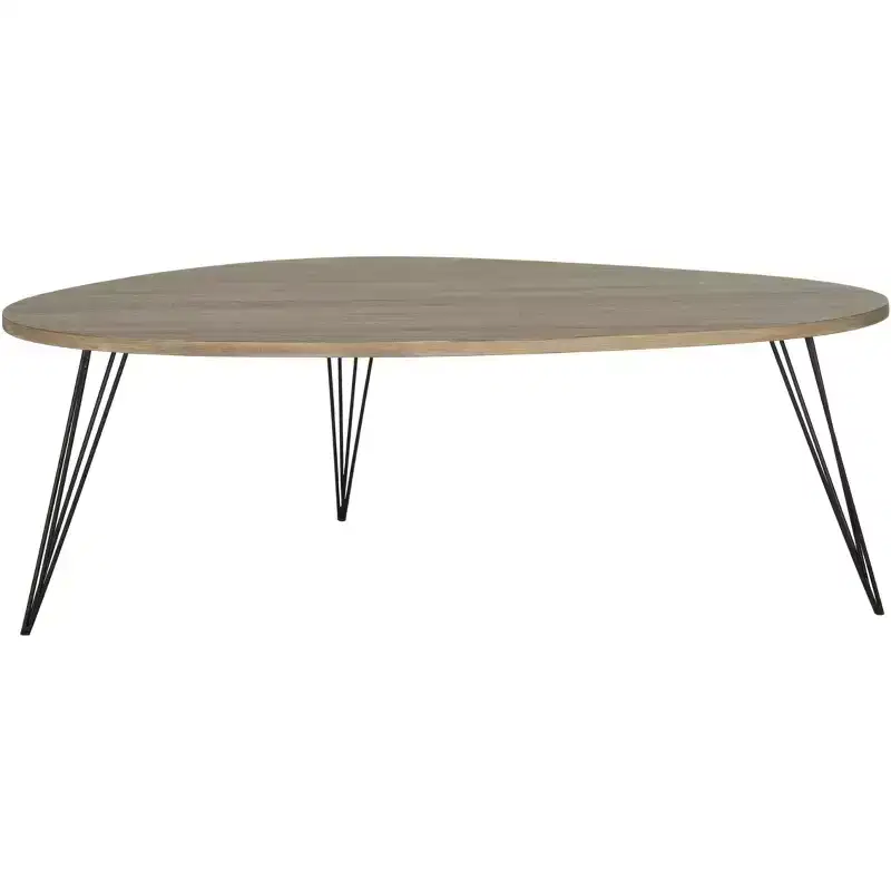 Wynton Retro Mid-Century Wood Coffee Table