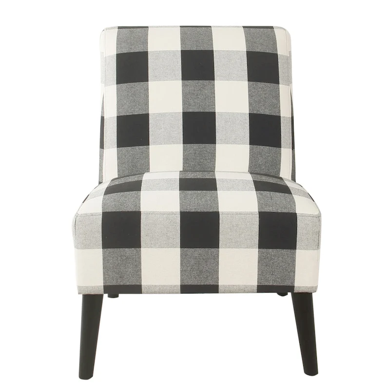 HomePop Modern Armless Dining Accent Chair