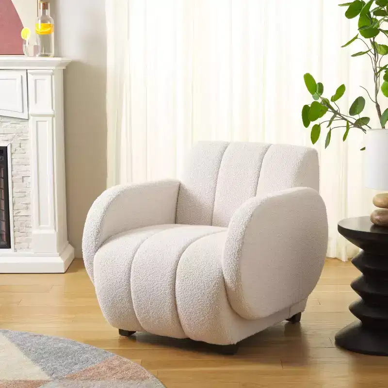 Waylen Accent Chair - ACH4516A - Off White - Safavieh