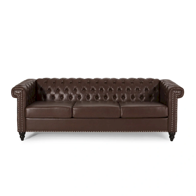 Parkhurst Chesterfield Tufted 3-seat Sofa by Christopher Knight Home