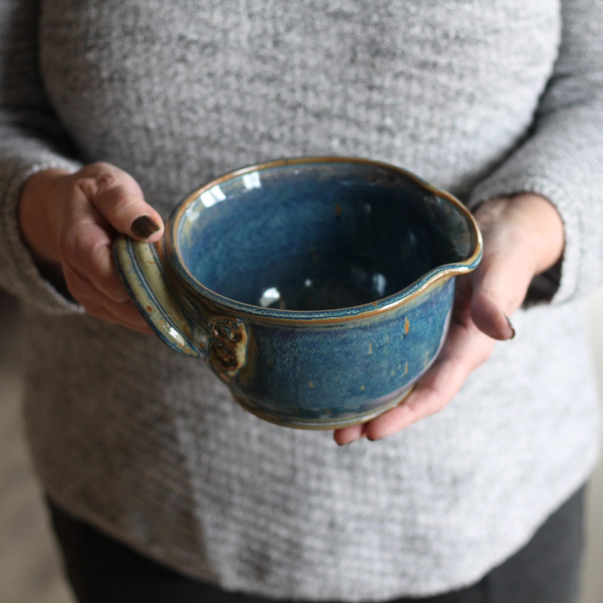 Handmade Small Batter Bowl