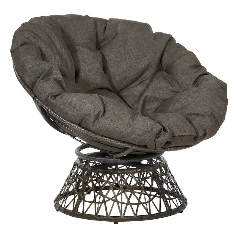 The Woven Wicker Papasan Chair