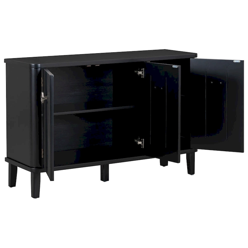 Stable and Sturdy Wood Cabinet